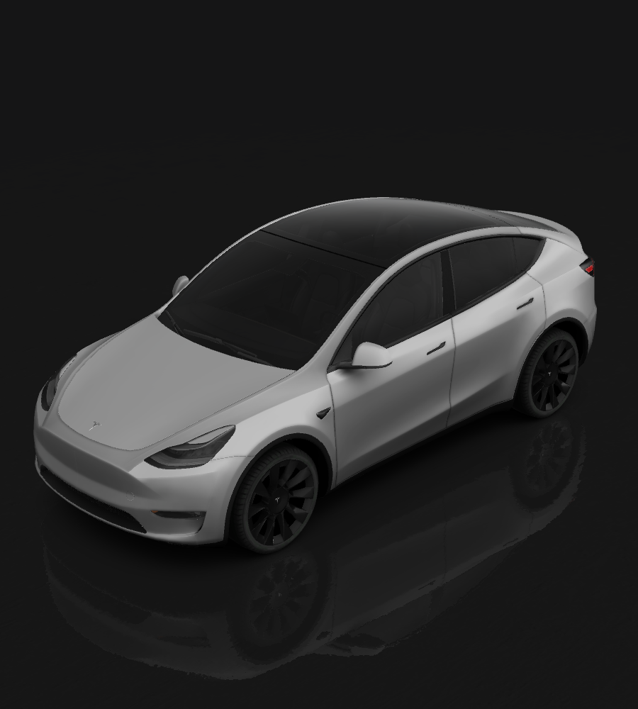 Model Y 3D vehicle preview